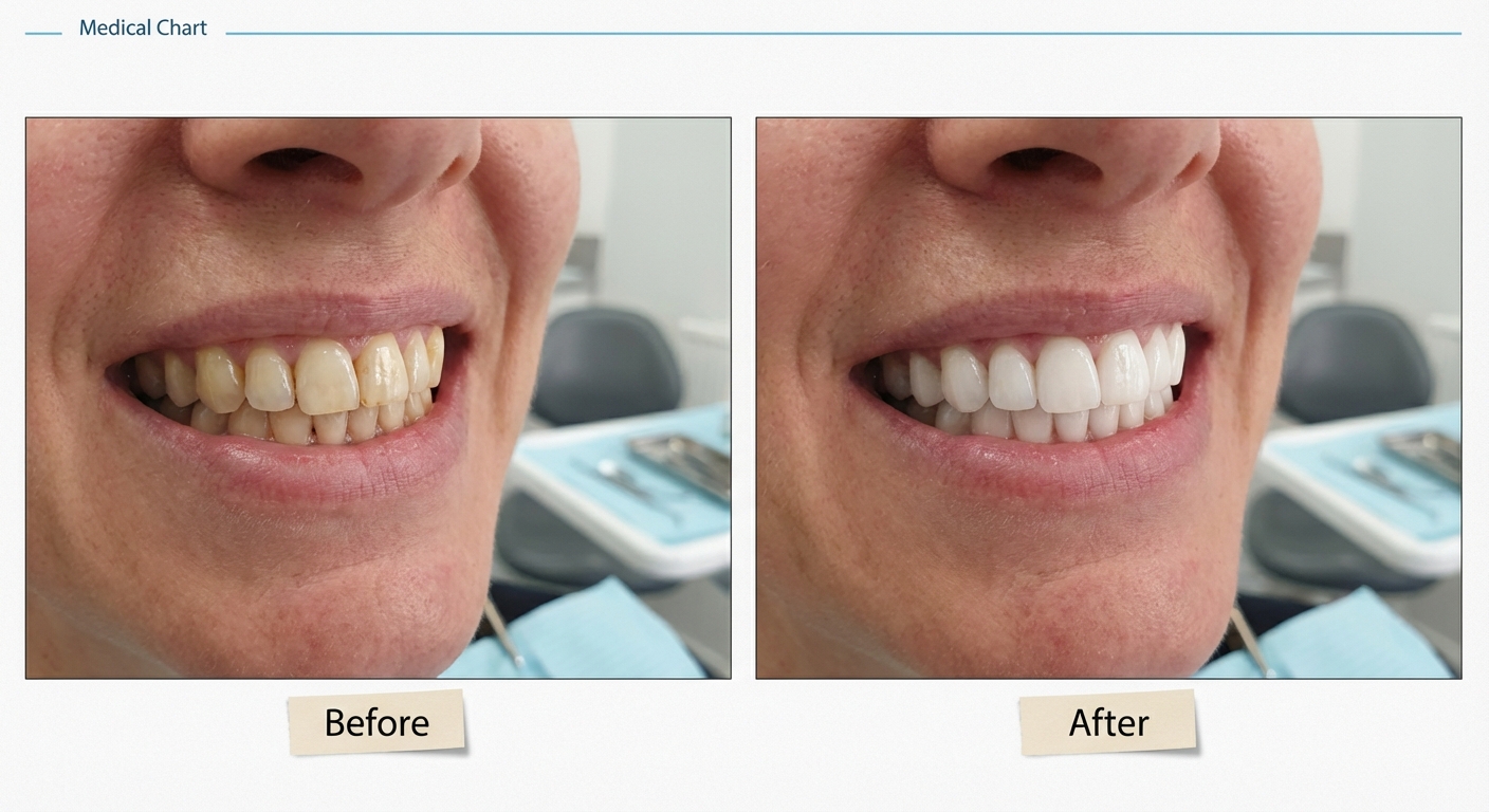 ホワイトニング Before